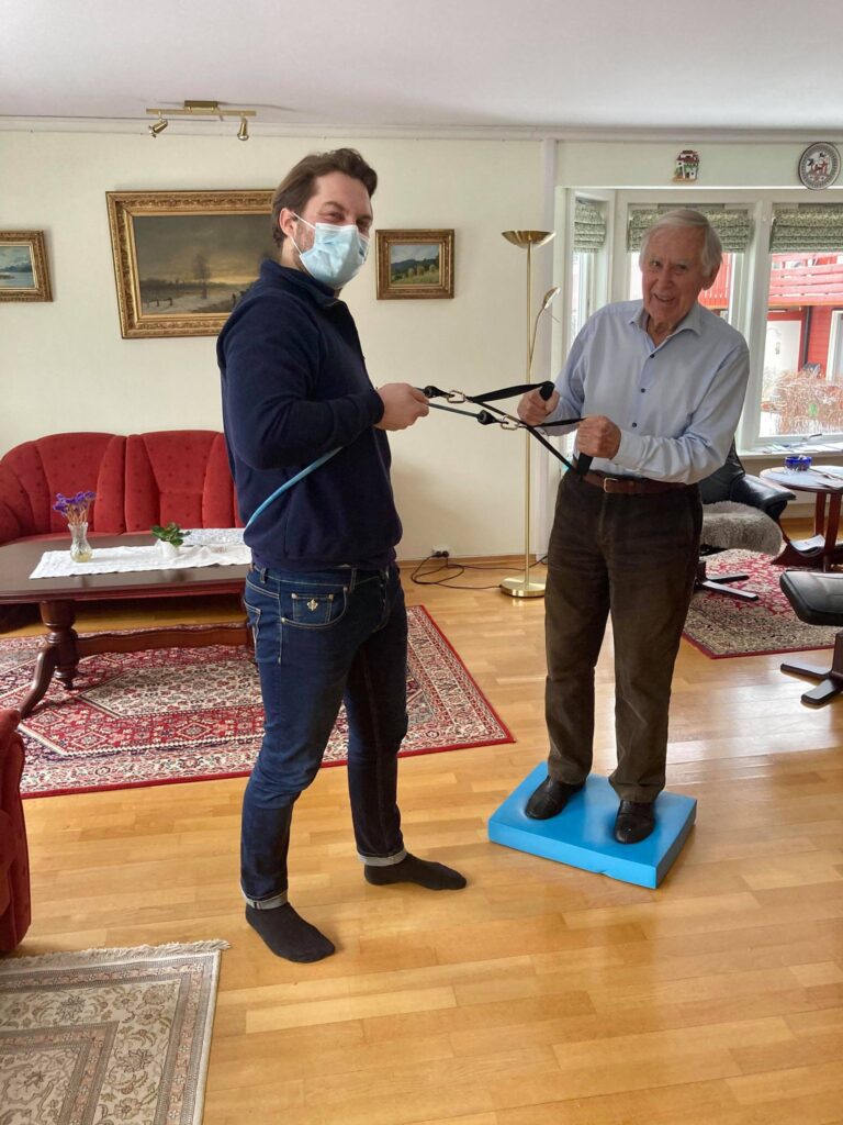 Fysioterapeut hjem